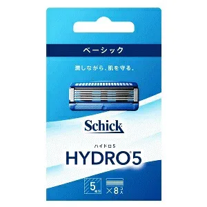 【3個セット】シック ハイドロ5 ベーシック替刃 8コ入×3個セット 【正規品】【k】【mor】【ご注文後発送までに2週間前後頂戴する場合がございます】【t-6】