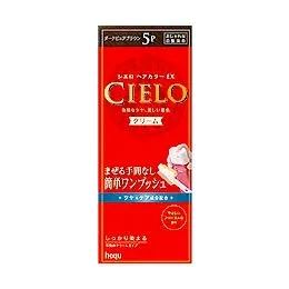 【27個セット】【1ケース分】 シエロ ヘアカラーEX クリーム5Pダークピュアブラウン ×27個セット 1ケース分【正規品】