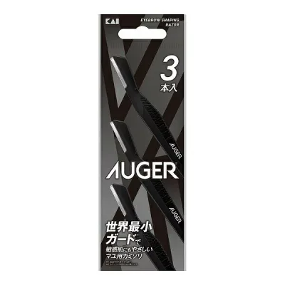 【200個セット】【1ケース分】貝印 AUGER アイブロー シェイピングレザー×200個セット 1ケース分【正規品】【k】【ご注文後発送までに2週間前後頂戴する場合がございます】