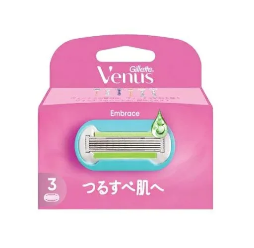 【5個セット】 P&G ジレット ヴィーナス エンブレイス 替刃(3個入)×5個セット【正規品】【mor】【ご注文後発送までに2週間前後頂戴する場合がございます】