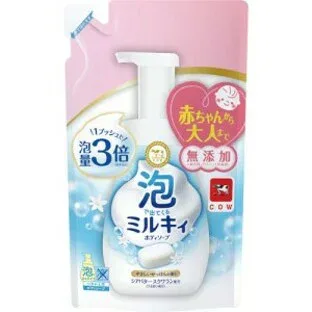 【10個セット】 泡で出てくるミルキィボディソープ やさしいせっけんの香り 詰替(450ml)×10個セット【正規品】