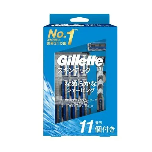 【20個セット】 ジレット マッハシン スキンテック 替刃11個付(1個)×20個セット【正規品】