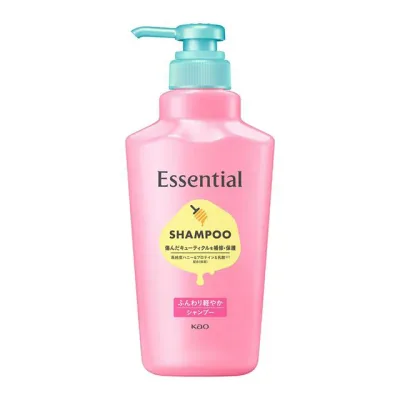 花王 エッセンシャル ふんわりうるツヤ シャンプー ポンプ(450ml)【正規品】