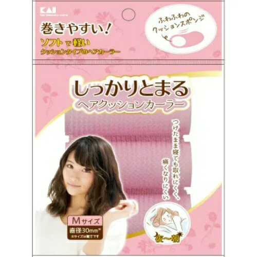 【20個セット】 しっかりとまるヘアクッションカーラー M 3P KQ3116×20個セット【正規品】 【k】【mor】【ご注文後発送までに1週間前後頂戴する場合がございます】