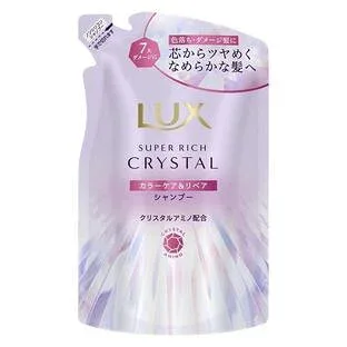 ラックス スーパーリッチクリスタル カラーケア&リペア シャンプー 詰め替え(300g)【正規品】