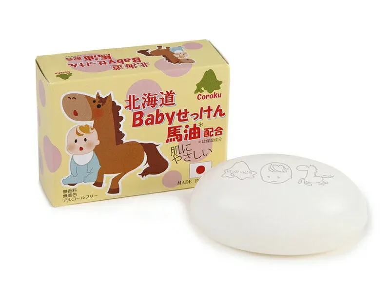 Coroku 小六 北海道ベビー馬油 石鹸 80g アウトレット【正規品】 限定 せっけん