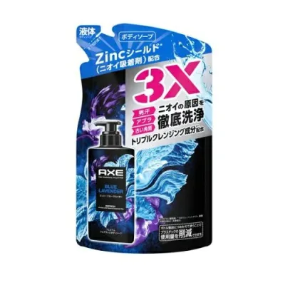 ユニリーバ AXE プレミアムフレグランス ボディーソープ ブルーラベンダー つめかえ(350g)【正規品】