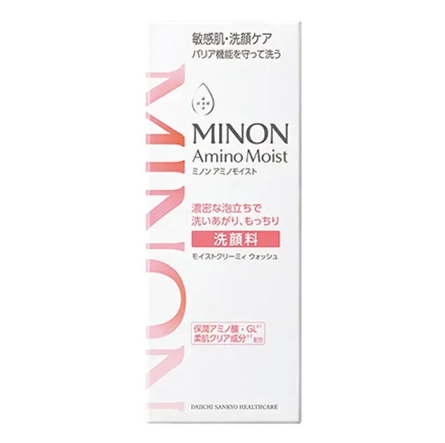 【48個セット】【1ケース分】 第一三共ヘルスケア ミノン アミノモイスト モイストクリーミィウォッシュ(100g)×48個セット 1ケース分【正規品】