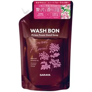 【18個セット】【1ケース分】 ウォシュボン プライムフォーム スイートフローラル 詰め替え500ml×18個セット 1ケース分【正規品】【mor】【ori】