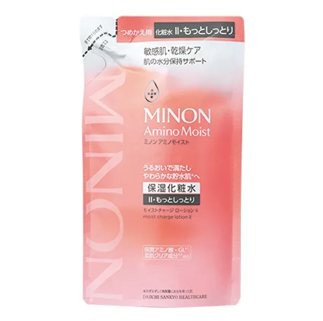 【30個セット】 第一三共ヘルスケア ミノン アミノモイスト モイストチャージローションII もっとしっとりタイプ つめかえ(130ml)×30個セット【正規品】
