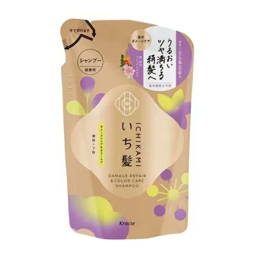 【5個セット】 クラシエ いち髪 ダメージリペア&カラーケア シャンプー つめかえ(320ml)×5個セット【正規品】