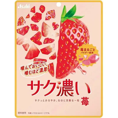 【5個セット】 アサヒ サク濃い 苺(52g)×5個セット【正規品】※軽減税率対象品