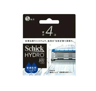 【5個セット】 シック ハイドロ極 普通肌 替刃(4個入)×5個セット【正規品】【k】【ご注文後発送までに2週間前後頂戴する場合がございます】