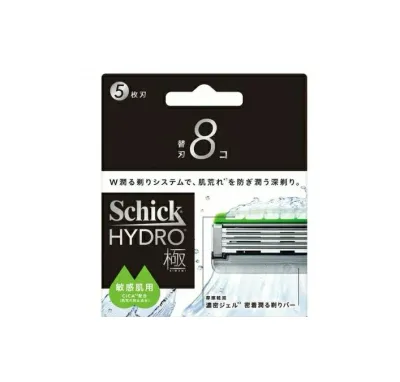 【5個セット】 シック ハイドロ極 敏感肌 替刃(8個入)×5個セット【正規品】【k】【ご注文後発送までに2週間前後頂戴する場合がございます】