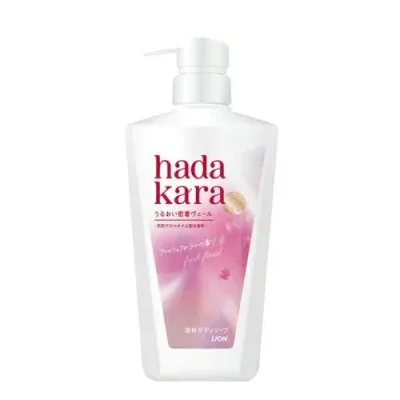 【5個セット】 ライオン ハダカラ モイストボディケアソープ 液タイプ フレッシュフローラル(480ml)×5個セット【正規品】