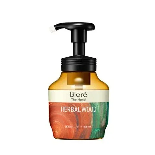 【12個セット】【1ケース分】 花王 ビオレ ザハンド 泡ハンドソープ ハーバルウッドの香り ポンプ(280ml)×12個セット 1ケース分【正規品】