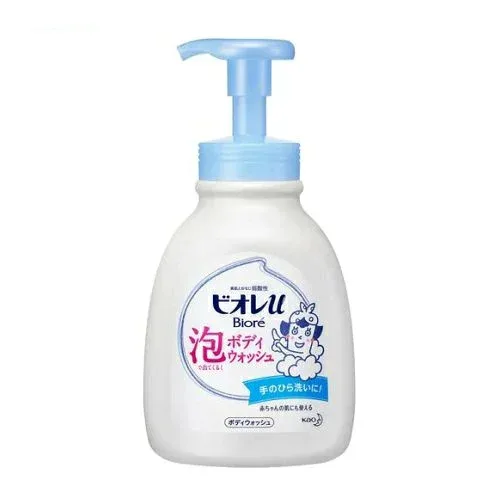 【9個セット】【1ケース分】 花王 ビオレu 泡で出てくる! ボディウォッシュ ポンプ(600ml)×9個セット 1ケース分【正規品】