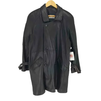 【中古】ユーズドフルギ USED古着 cow leather カーコート メンズ JPN:M