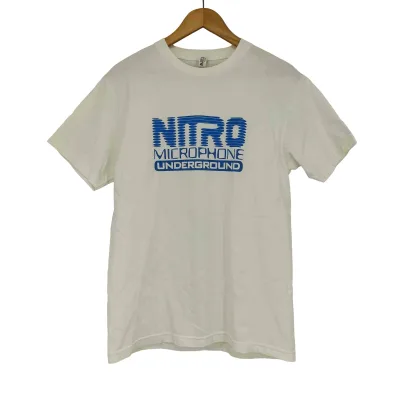 【中古】アルスタイル alstyle ヒップホップ アーティスト ミュージックプリント 両面 半袖 Tシャツ メンズ import:M