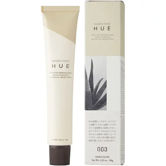 ☆ ナンバースリー 003 / HUE ヒュウ カラー 【 8/VM 】 ファッションライン 80g / <染毛剤> 第1剤 / プロユース 業務用