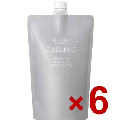☆【送料無料】 資生堂 シセイドウ / サブリミック/ アデノバイタル シャンプー 450ml レフィル 6個