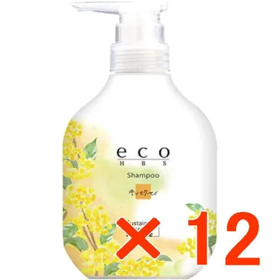 ☆【送料無料】 パイモア π more / エコエイチビーエス シャンプー 500ml キンモクセイ 12個 美容室専売品 ヘアシャンプー