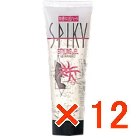 ☆【送料無料】 イリヤ コスメティックス / スパイキー スタイリングジェル ウルトラハード 130g 【12個】