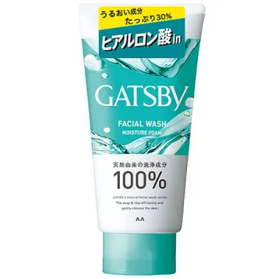 マンダム GATSBYギャツビー フェイシャルウォッシュモイスチャーフォーム 130g洗顔 メンズ ギャツビー