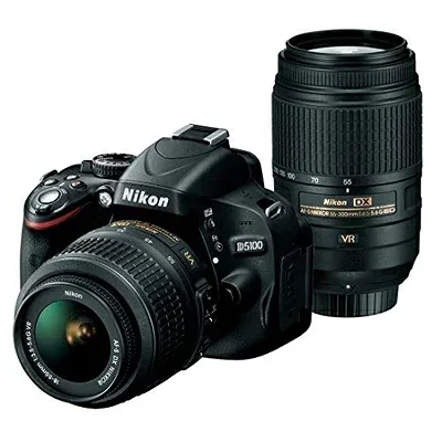 【中古】 Nikon デジタル一眼レフカメラ D5100 ダブルズームキット D5100WZ