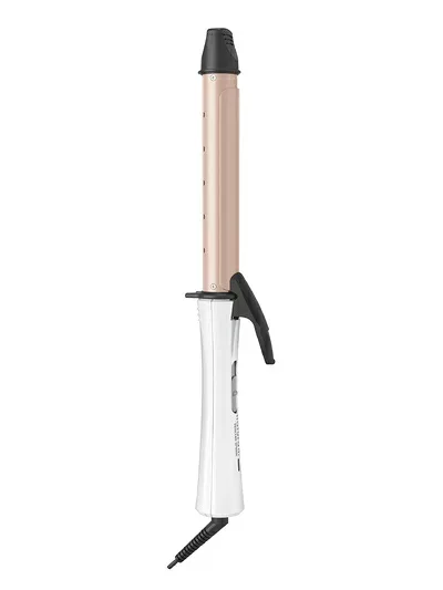 【中古】 テスコム ヘアアイロン カールアイロン コテ 26mm マイナスイオン 温度調整/自動電源OFF ホワイト NPM626W