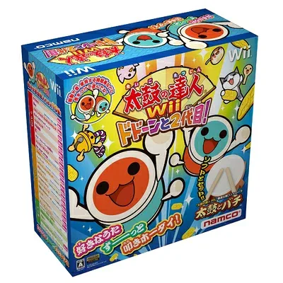 【中古】 太鼓の達人Wii ドドーンと2代目! (専用太鼓コントローラ「太鼓とバチ」同梱)
