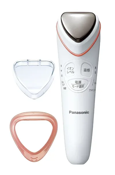 【中古】 パナソニック 美顔器 イオンエフェクター 温感タイプ ピンク調 EH-ST65-P