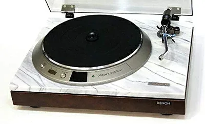 【中古】 DENON デノン(デンオン)DP-2800 アナログレコードプレイヤー クォーツロックダイレクトドライブ マニュアル操作機 天然大理石キャビネット カートリッジレス