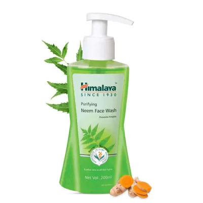 ピュリファイングニームフェイスウォッシュ 200ml 1本 ヒマラヤ社 Himalaya Purifying Neem Face Wash ニキビ ソープフリー 天然成分 アーユルヴェーダ 国際郵便書留発送 海外通販 正規品 日時指定不可