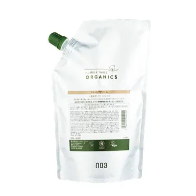 【ポイント2倍中!!】ナンバースリー ORGANICS オーガニクス スキャルプクリーム 500g