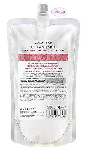 E STANDARD イイスタンダードトリートメント メデュラニュートリション ダマスクローズ 500ml【詰替用】(me)