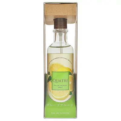 香水 レディース キャトル グレープフルーツ (N) EDT・SP 80ml 香水 フレグランス プレゼント 贈り物 ギフト QUATRE GRAPEFRUIT