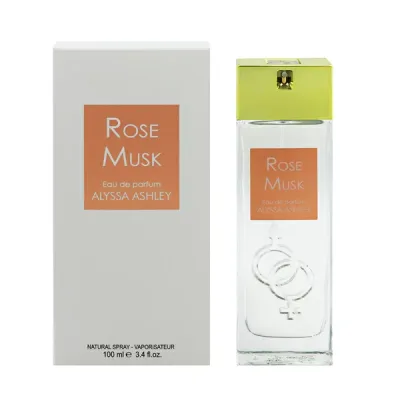 アリサアシュレイ 【原価割れ/在庫限り】 香水 レディース ローズ ムスク EDP・SP 100ml プレゼント 贈り物 ギフト ROSE MUSK ALYSSA ASHLEY