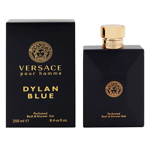 ヴェルサーチェ プールオム ディランブルー バス&シャワージェル 250ml 送料無料 VERSACE POUR HOMME DYLAN BLUE PERFUMED BATH&SHOWER GEL
