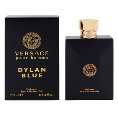 ヴェルサーチェ プールオム ディランブルー バス&シャワージェル 250ml 送料無料 VERSACE POUR HOMME DYLAN BLUE PERFUMED BATH&SHOWER GEL