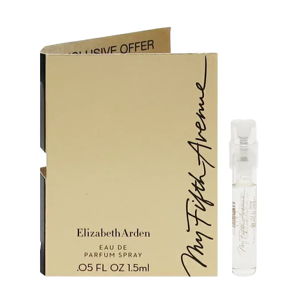 エリザベスアーデン 香水 お試し レディース マイ フィフスアベニュー (チューブサンプル) EDP・SP 1.5ml 送料無料 香水 フレグランス プレゼント 贈り物 ギフト MY 5TH AVENUE ELIZABETH ARDEN