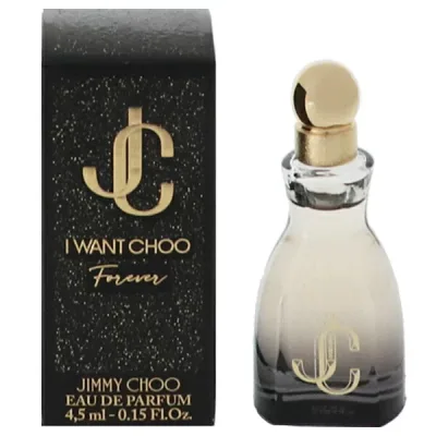 ジミー チュウ 香水 レディース アイ・ウォント・チュウ フォーエバー ミニ香水 EDP・BT 4.5ml 香水 フレグランス プレゼント 贈り物 ギフト I WANT CHOO FOREVER JIMMY CHOO