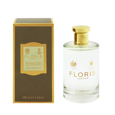 フローリス ルームフレグランス サンダルウッド&パチュリ 100ml 送料込み(沖縄・離島を除く) ROOM FRAGRANCE SANDALWOOD & PATCHOULI FLORIS LONDON