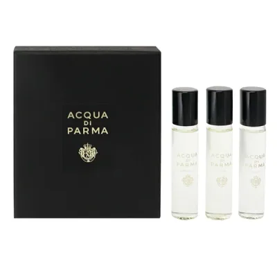 アクア デ パルマ 香水 メンズ レディース ディスカバリーセット シグネチャーズ オブ ザ サン トランスパレント 12ml×3 送料無料 香水 フレグランス プレゼント 贈り物 ギフト SIGNATURES OF THE SUN DISCOVERY SET TRANSPARENT ACQUA DI PARMA