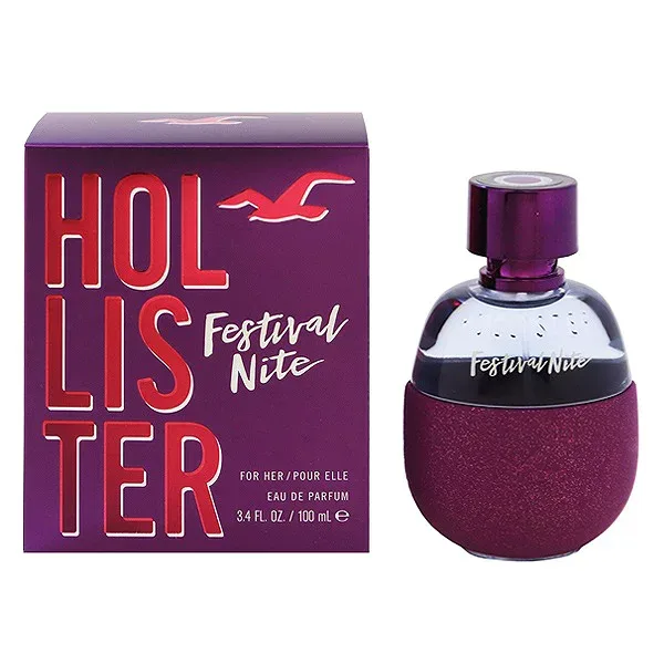 ホリスター 香水 レディース フェスティバル ナイト フォーハー EDP・SP 100ml 送料込み(沖縄・離島を除く) 香水 フレグランス プレゼント 贈り物 ギフト FESTIVAL NITE FOR HER HOLLISTER