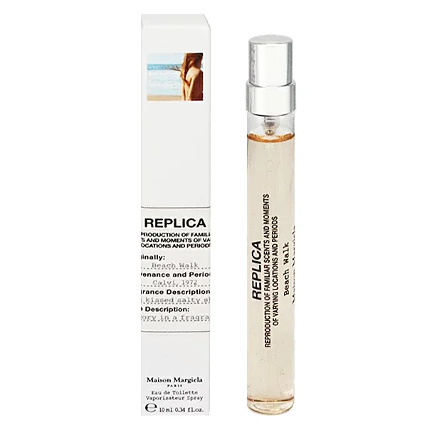 メゾン マルジェラ 香水 レディース レプリカ ビーチ ウォーク ミニ香水 EDT・SP 10ml 送料込み(沖縄・離島を除く) 香水 フレグランス プレゼント 贈り物 ギフト REPLICA BEACH WALK MAISON MARGIELA