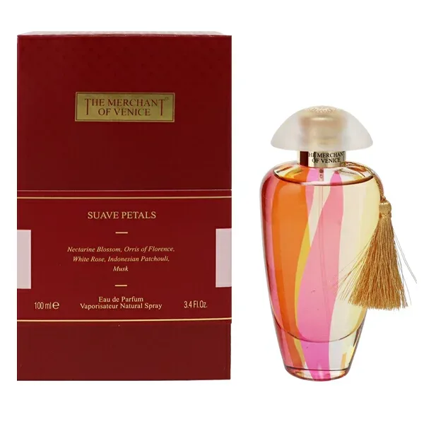 ザ マーチャント オブ ヴェニス 【在庫限り】 香水 レディース スアーブ ペタルズ (箱なし) EDP・SP 100ml 送料無料 プレゼント 贈り物 ギフト SUAVE PETALS THE MERCHANT OF VENICE