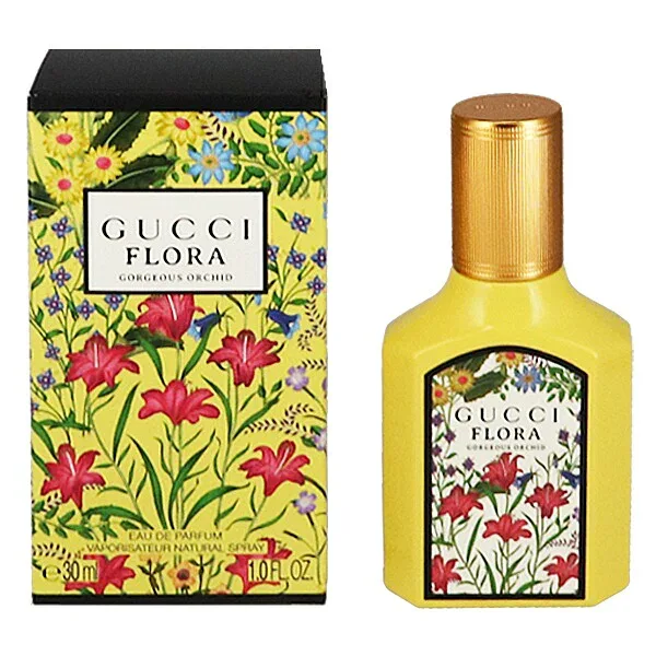 Gucci Perfume Women's Flora Gorgeous Orchid EDP・SP 30ml Free Shipping Perfume Fragrance Present Gift FLORA GORGEOUS ORCHID GUCCI