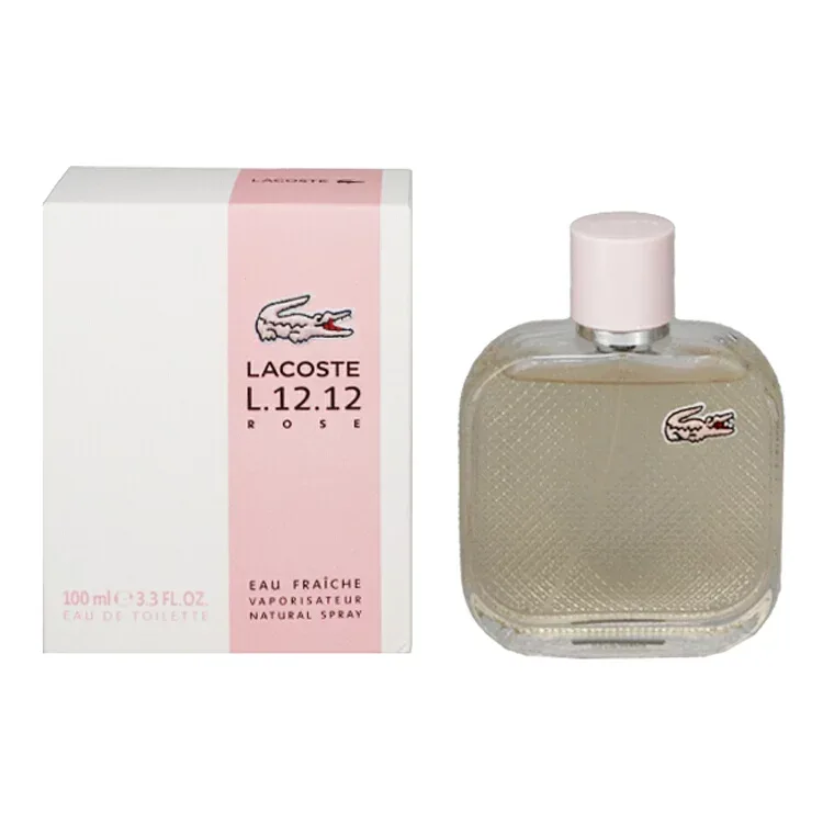 香水 レディース オーデ ラコステ L.12.12 ローズ オーフレッシュ EDT・SP 100ml 送料無料 香水 フレグランス プレゼント 贈り物 ギフト EAU DE LACOSTE L.12.12 ROSE EAU FRAICHE