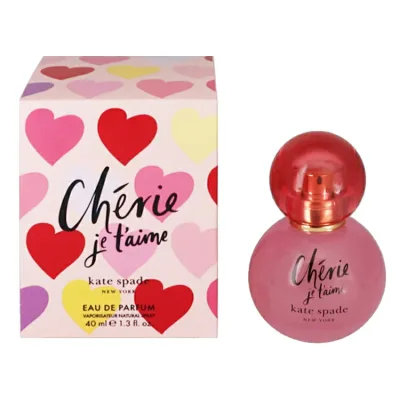 ケイト スペード ニューヨーク 香水 レディース ケイト スペード シェリー ジュテーム EDP・SP 40ml 送料込み(沖縄・離島を除く) 香水 フレグランス プレゼント 贈り物 ギフト KATE SPADE NEW YORK CHERIE JE T’AIME